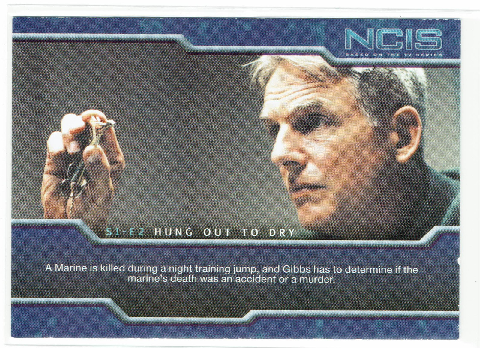 NCIS 2012 Premium Packs Seasons 1-3 Episode Base Card #02 Hung Out to Dry