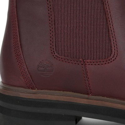 Timberland London Plaza Chelsea boots Rojo Vino Botas Mujer plateau Suela |  eBay