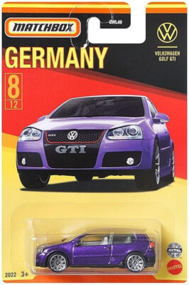 Volkswagen Golf GTI MK5 V Matchbox Best of Germany 2022 MB684 1/64
