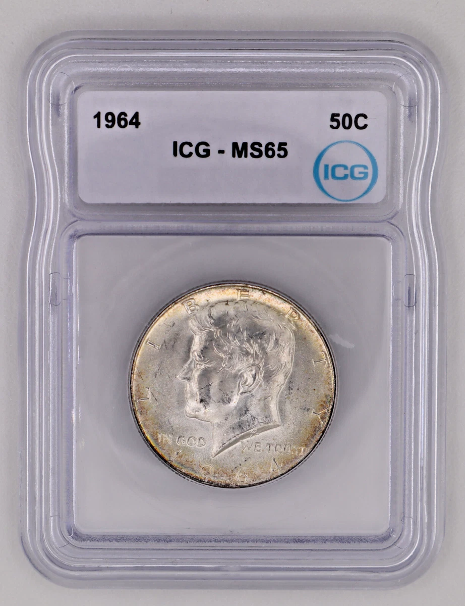 MS 65 Graded 1964 Kennedy US Half Dollars (1964-Now) for sale | eBay