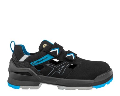 Albatros 648060 FORGE AIR BLACK/BLUE LOW S1 ESD FO SR schwarz-blau, 36