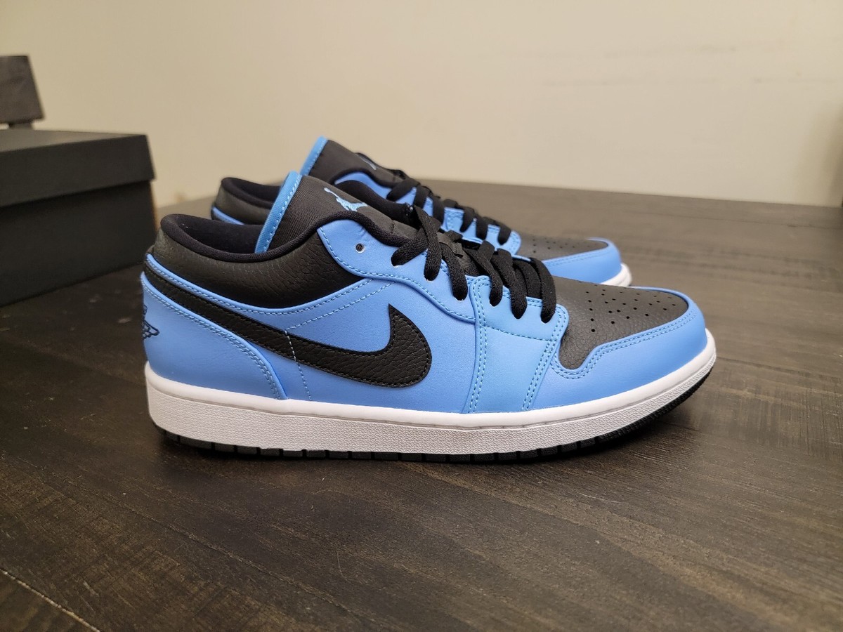 jordan 1 low university blue black release date