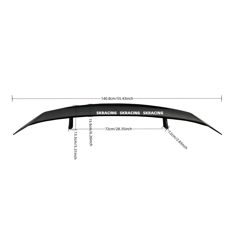 Спойлер крыло на задний багажник из настоящего углеродного волокна GT для Mercedes Benz AMG GT GTS 2016+ - Изображение 2 из 4