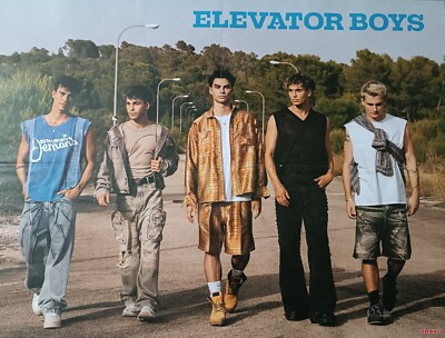 ELEVATOR BOYS - A2 Poster (XL - 42 x 55 cm) - Jacob Rott Clipping Sammlung BRAVO