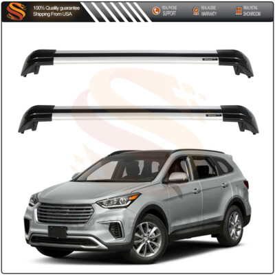 Crossbars Cargo Racks 2017 Hyundai Santa Fe Roof Rack Roof Rack