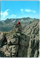 Postcard - From the Madri dei Camosci view of the Canin Group (Julian Alps)