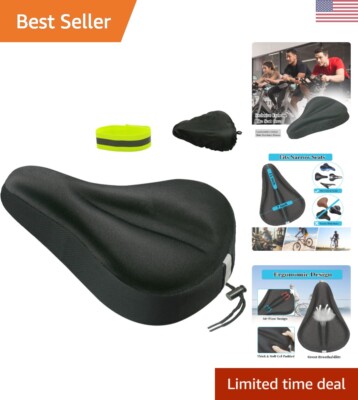Buy best padded bike seat cover for spinning Clearance