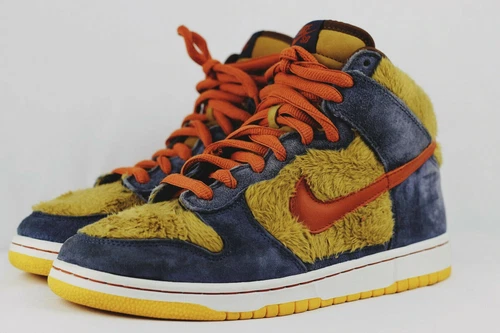 Nike Dunk High Premium SB Three Bears Papa Bear 2006 Größe 9.0 Neu 313171 781