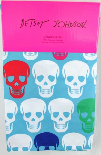 Betsey Johnson Fabric Shower Curtain 