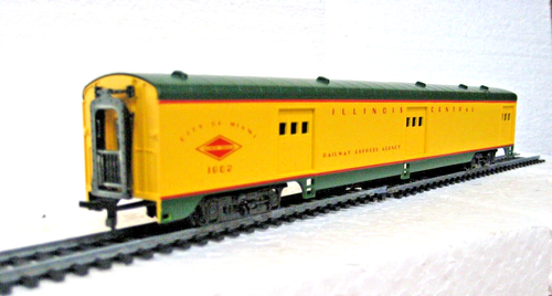 HO IHC SS ILLINOIS CENTRAL "CITY OF MIAMI" BAGGAGE CAR 48330 - Picture 2 of 2
