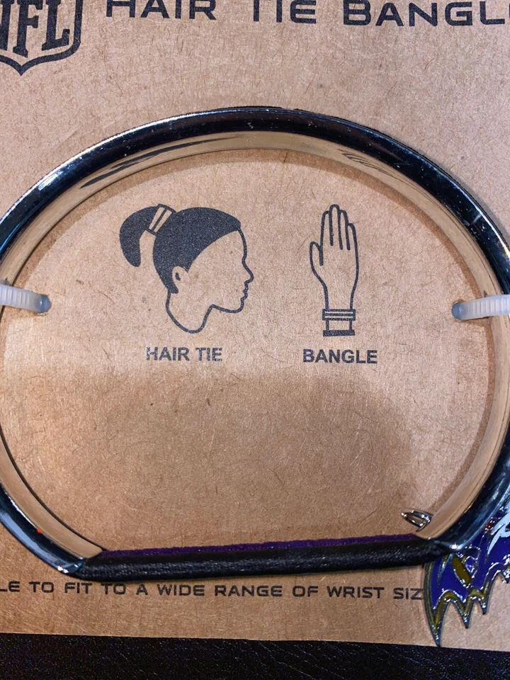 NFL Baltimore Ravens Brazalete Corbata Pelo Nuevo Envío Gratuito Encuadernado Super Bowl Foto 4 de 4