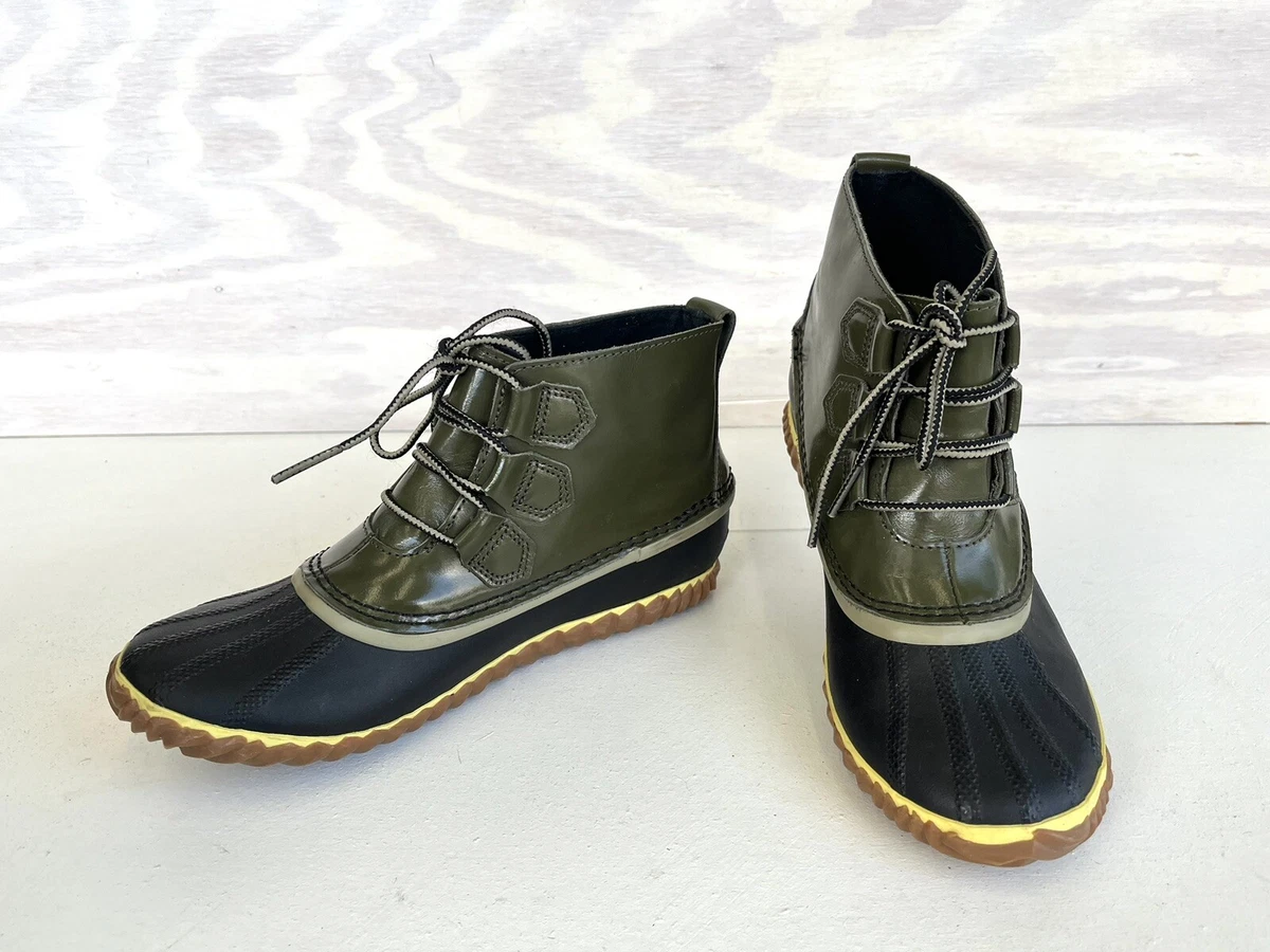 SOREL out n about ankle rain boot men’s 9.5 Blue Blk patent leather women’s 10.5 Sorel Out N About IV Classic Waterproof Bootie | Title Nine main image 2