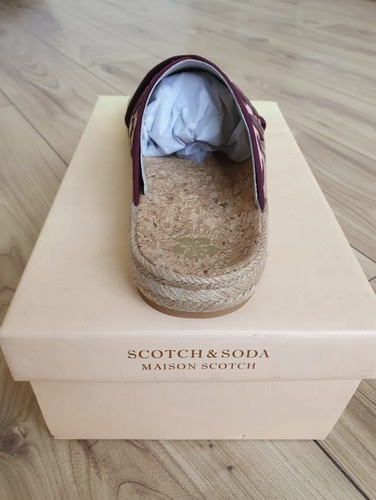 Scotch & Soda Yolin Leopard Print Mules Flats Slippers Ladies UK Size 6 EU 39 - Picture 3 of 8
