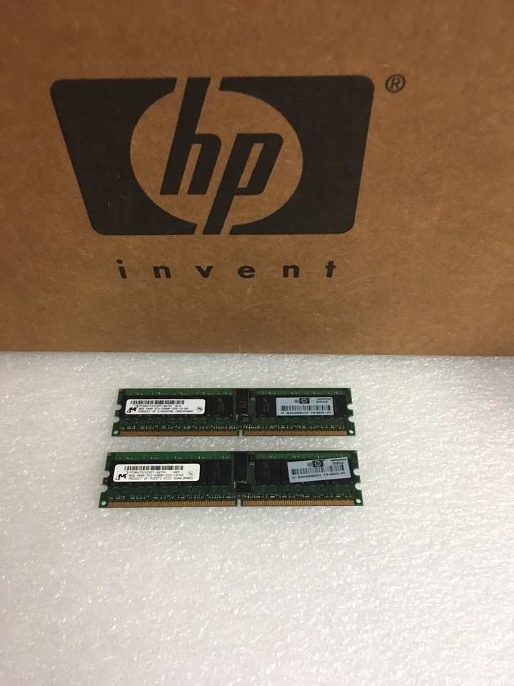 HP 408855-B21 405478-071 16GB (2X8GB) PC2 5300P server memory kit - Image 4 of 4