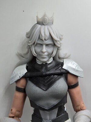 3d Printed MOVIE PINK PRINCESS LARGE HEAD  1:10 7'' Select DC MULTIVERSE SCALE