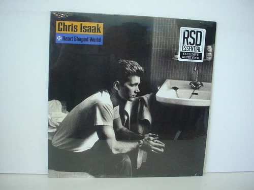 CHRIS ISAAK Heart Shaped World SEALED Limited WHITE VINYL LP RSD 2022 SUN8014