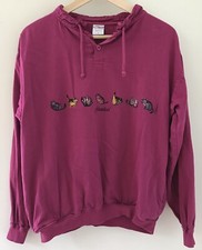 Vtg Style B Kliban Cats Crazy Shirts Hawaii Original Pullover Top S 42" USA Made