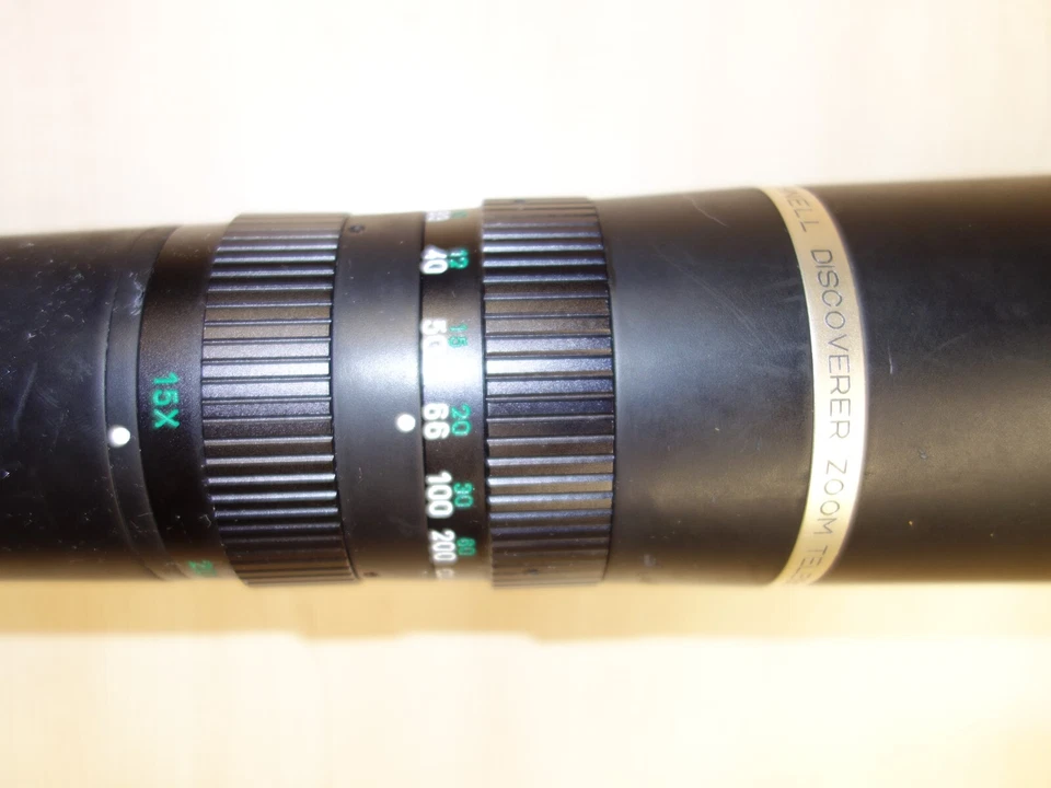 Bushnell Discoverer 60mm 15x60 Zoom Spotting Scope / Telescope Made in Korea - Image 3 of 4