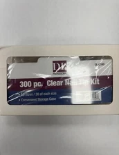 DL- C160, Professional 300 Pc. Clear Nail Tip Kit -  10 Sizes /30 of each size