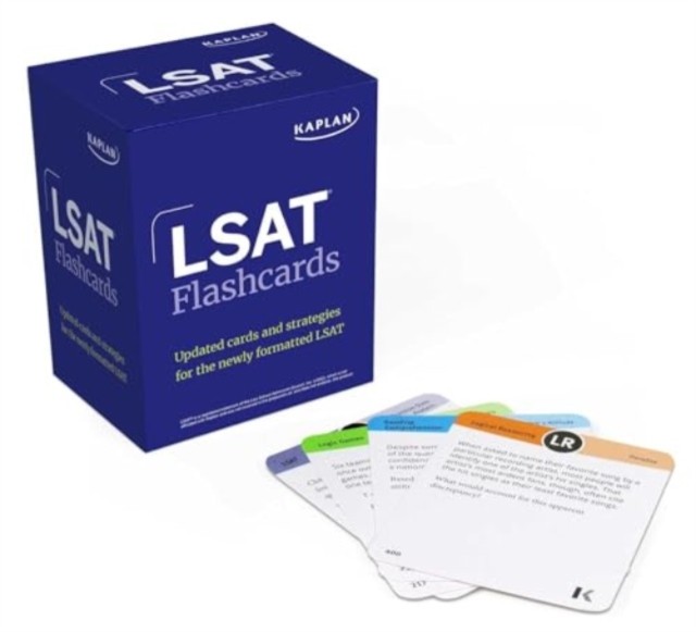 LSAT Prep Flashcards by Kaplan Test Prep (Cards)