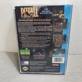 Complete-in-box copy of Pitfall The Mayan Adventure Sega CD 1994 Activision