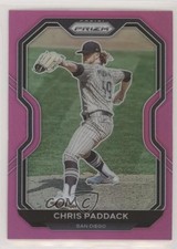 2021 Panini Prizm Tier II Pink Prizm Chris Paddack #145 a2v