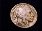 1931-S Buffalo Nickel, a full horn Very Fine grade coin.