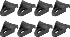 8pcs Black Car Subwoofer Speak Grill Clips Clamps Install Bay Fit for 4" 6" 8" 1