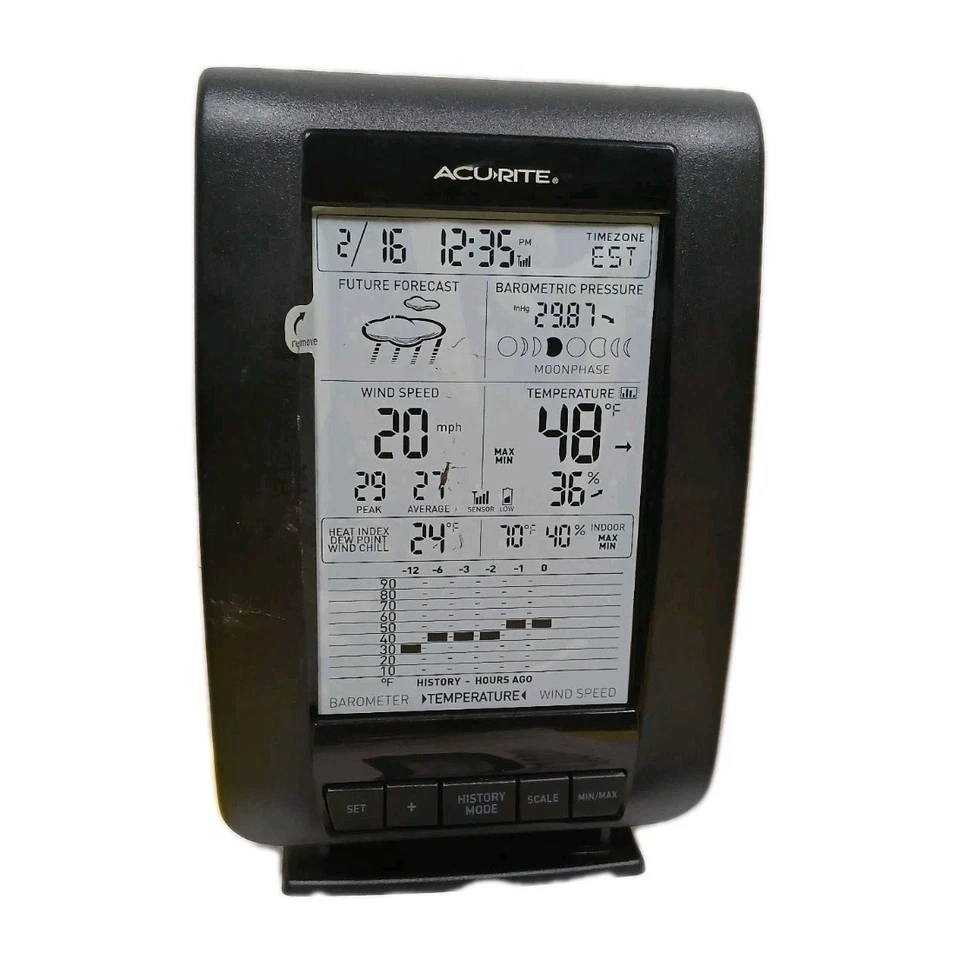 Acu-rite 00436 Weather Center And 3N1TXC 3 In 1 Sensor - Image 2 of 4