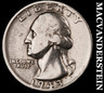 1943-S Silver Washington Quarter - Scarce Better Date No Reserve #M4701 Washington