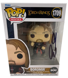 Sean Bean Signed Boromir Funko The Lord of the Rings Authentic Autograph Beckett