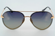 Diff Lenox Sunglasses Full Rim Aviator Polarized Lenses 62-13-148 Excellent