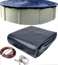 Cobertor Redondo Bestway 15 pies de plástico Cubierta Para Piscina Alberca Elevada