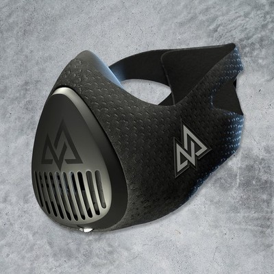 Marshawn Lynch Beast Mode Black High-Altitude Endurance Training Mask with Case