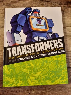 TRANSFORMERS Definitive G1 Collection Vol. 8: Galvatron HARDCOVER Hachette HC