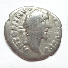 ANTONINUS PIUS - DENARIUS - SCARCE ROMAN COIN
