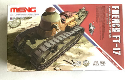  Meng TS-008 1:35  FT 17 - French Light Tank- versiegelt (FF62-29K2/3/2)