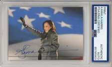 Vice President Kamala Harris SIGNED Photograph Picture Cut PSA DNA COA AUTOGRAPH