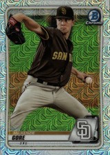 2020 Bowman Chrome Prospects Mojo Refractor #BCP-184 - MacKenzie Gore - Padres