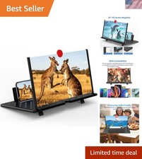 20"Screen Magnifier for Cell Phone,Mobile Phones 3D Magnifier,Screen Expander...