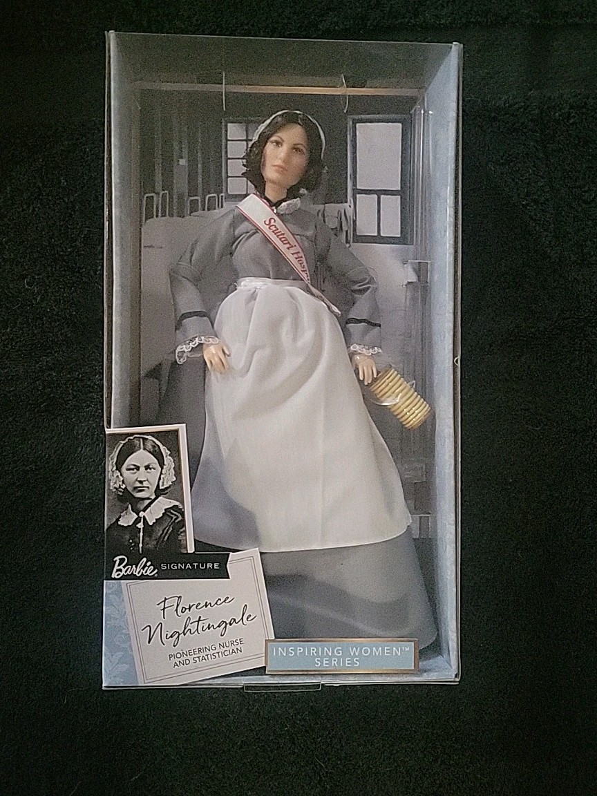 Barbie *Inspiring Women* Florence Nightingale Pioneering Nurse  NEW!