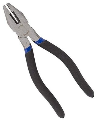 Edward Tools Linesman Pliers - Side Cutting High Leverage Electrical Pliers