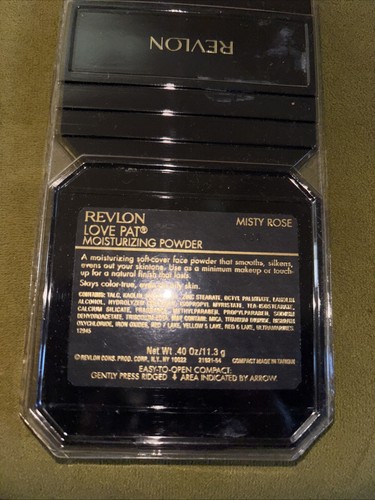 Polvo Hidratante Revlon Love Pat Rosa Brumosa Nuevo Descontinuado Nuevo En Paquete - Imagen 3 de 5