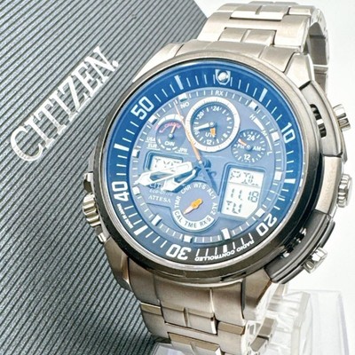 Citizen Attesa Ana-Digi Jet Setter Eco-Drive 200m WR gebraucht aus Japan