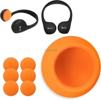 3 Pairs Foam Ear Pads for Chrysler Town & Country Pacifica Pinnacle Headphone