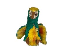 Hermann peluche pappagallo da collezione 19 cm condizioni vedi foto
