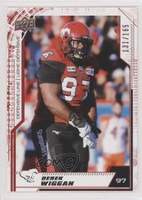 2020 Upper Deck CFL Red 131/165 Derek Wiggan #146 z6b