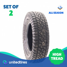 Set Of 2 Used Lt 24575r17 Goodyear Wrangler Workhorse At 2 121118s - 1532