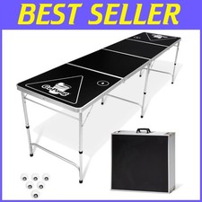 Ultimate Tailgating Essential: 8-Foot Beer Pong Table