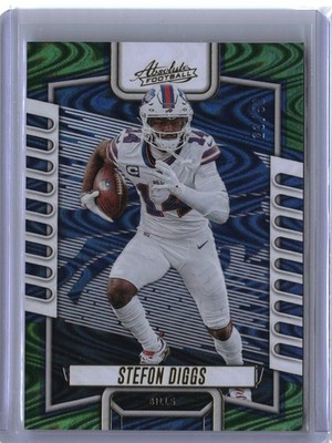 2023 Panini Absolute #66 Stefon Diggs Spectrum Blue #/50
